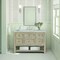 James Martin Vanities 48'' Single Vanity, Whitewashed Oak w/ 3 CM Victorian Silver Quartz Top 330-V48-WWO-3VSL - alternate 3